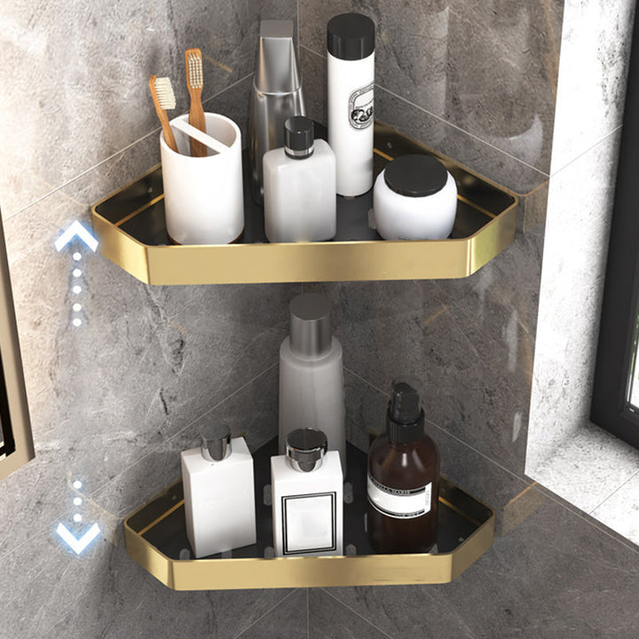 BowLift | Black & Brass Bathroom Set Modern Style Bathroom Accessories As Individual Piece Or As Set
