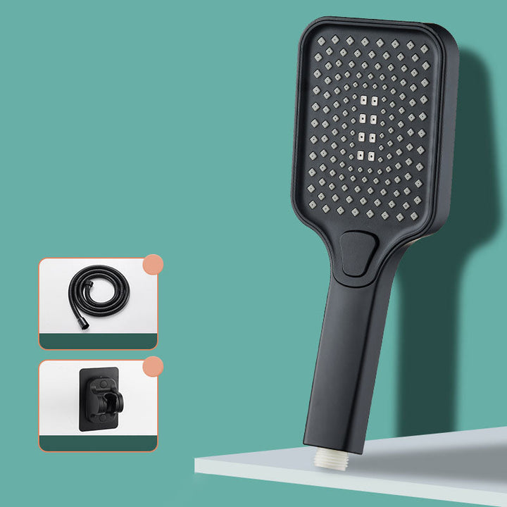 BowLift | Rectangular Pressure Shower Head 4-Adjustable Water Flow Hand Shower