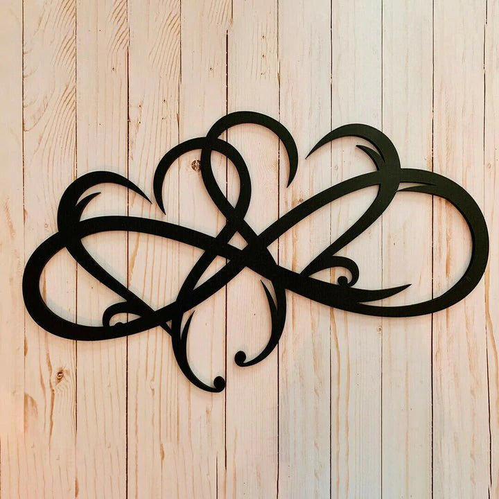 Endless Heart - Steel Wall Decoration Metal Wall Art