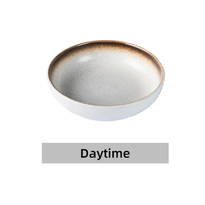6/8/10" Deep Shallow Ceramic Dinner Dish Porcelain Tableware Plate | Bowlift
