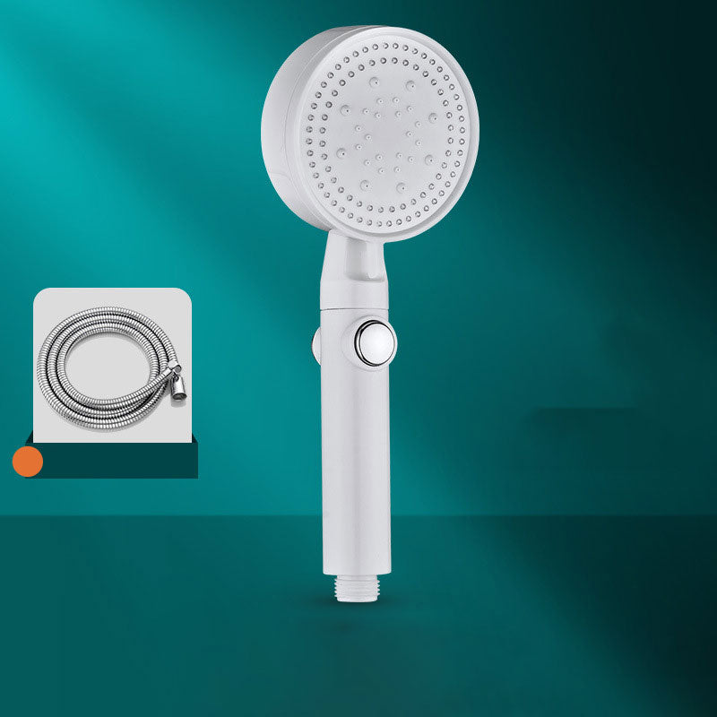 BowLift | Contemporary Showerhead Combination Handheld Shower Plastic Wall Mount Round Showerhead