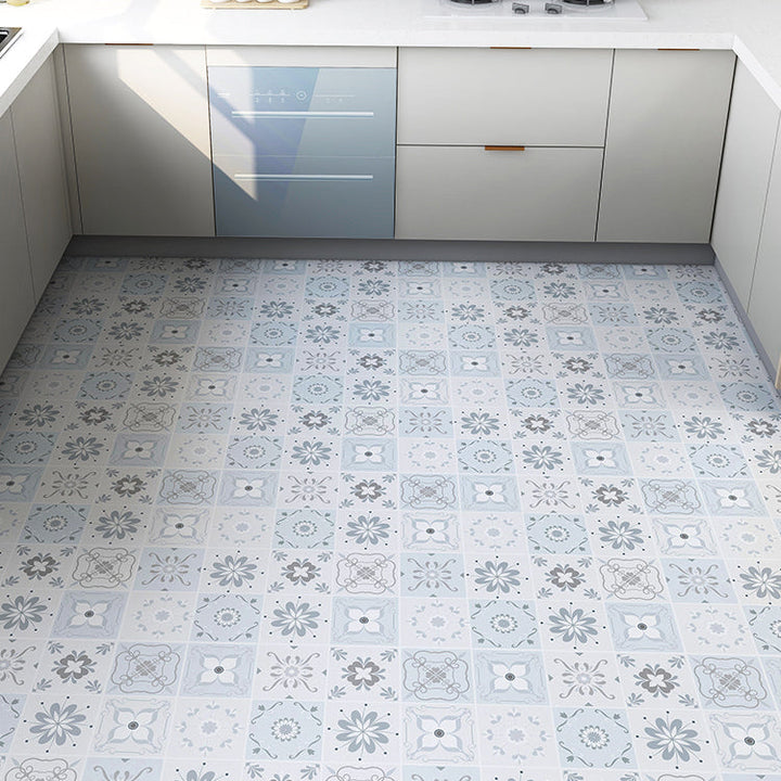 BowLift | Modern Vinyl Flooring Planks Porcelain Tile Look Self-Adhesive Vinyl Floors