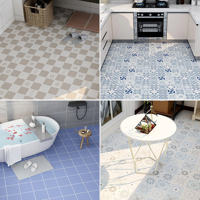 BowLift | Modern Vinyl Flooring Planks Porcelain Tile Look Self-Adhesive Vinyl Floors