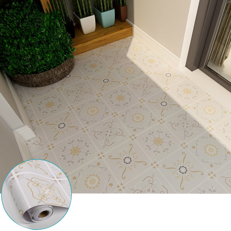 BowLift | Modern Vinyl Flooring Planks Porcelain Tile Look Self-Adhesive Vinyl Floors