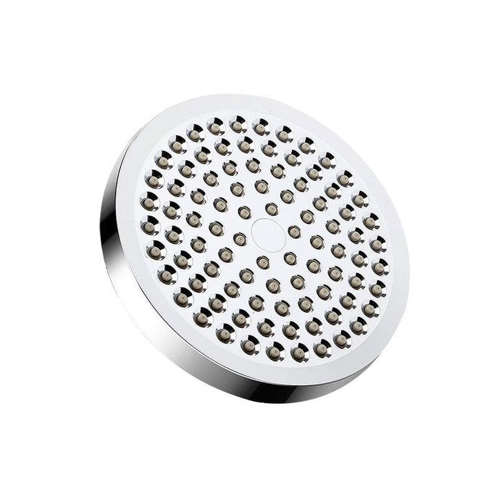 BowLift | Modern Standard Shower Set Double Round Metal Adjustable Spray Pattern Shower Head