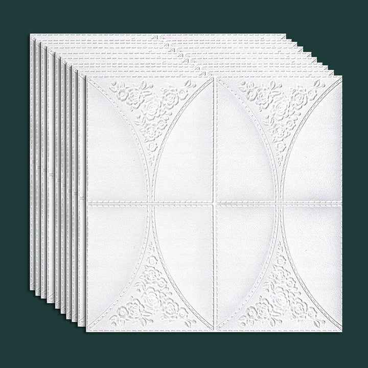 BowLift | Contemporary Wall Plank 3D Brick Wall Panels Waterproof Set of 10