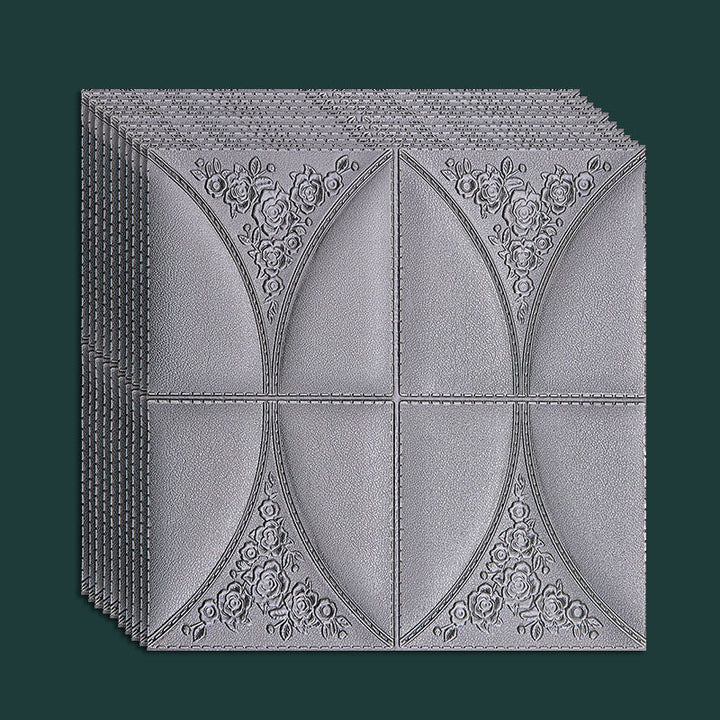 BowLift | Contemporary Wall Plank 3D Brick Wall Panels Waterproof Set of 10