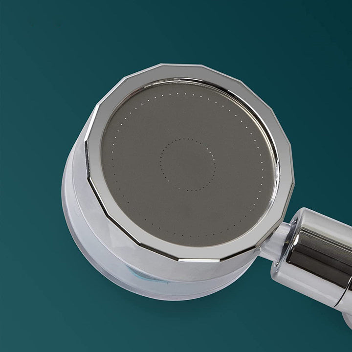BowLift | Contemporary Handheld Supercharged Showerhead Round 3 Setting Spray Head