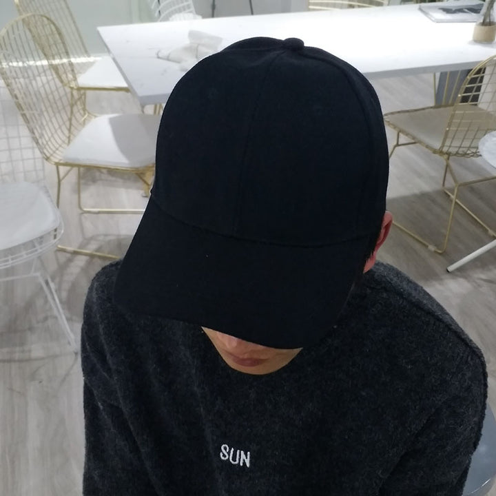 Men's Classic Casual Twill Baseball Cap Bowlift