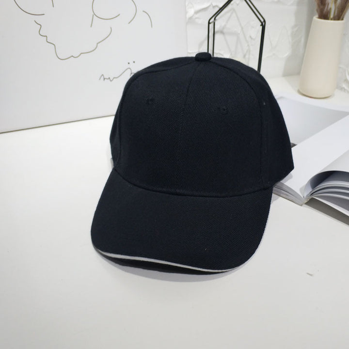 Men's Classic Casual Twill Baseball Cap Bowlift