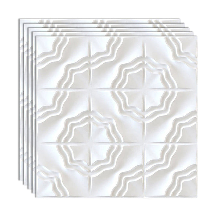 BowLift | Modern square wall panel Peel and stick texture pattern wall covering