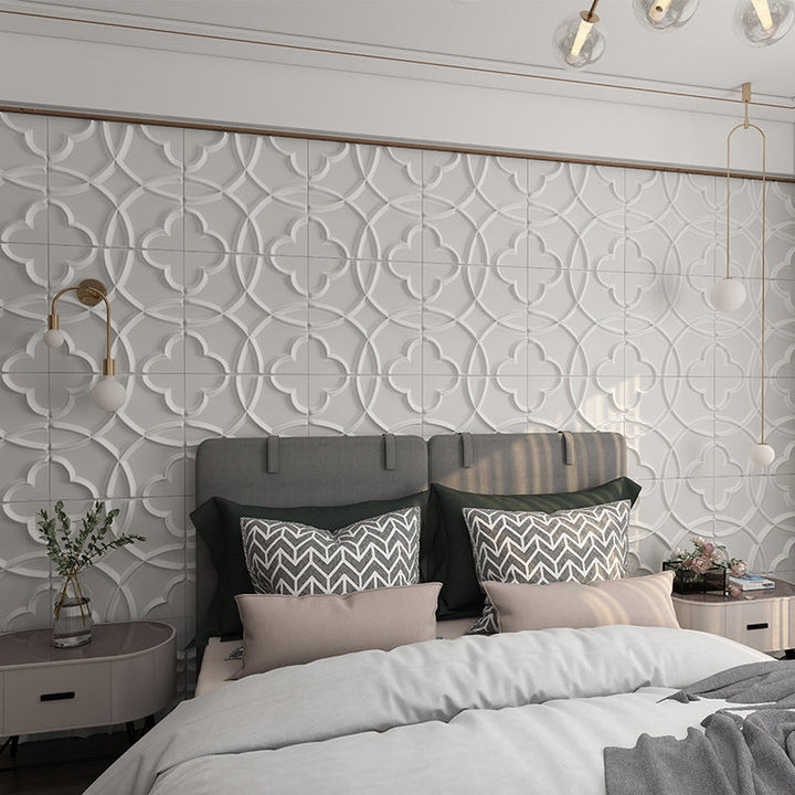 BowLift | Modern square wall panel Peel and stick texture pattern wall covering