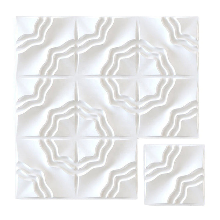 BowLift | Modern square wall panel Peel and stick texture pattern wall covering