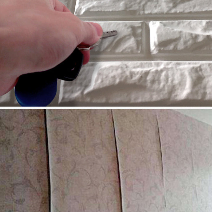 BowLift | Modern square wall panel Peel and stick texture pattern wall covering