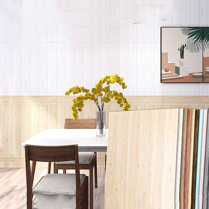 BowLift | Modern Wall Paneling Peel and Stick Wood Look Design Rectangular Wall Paneling