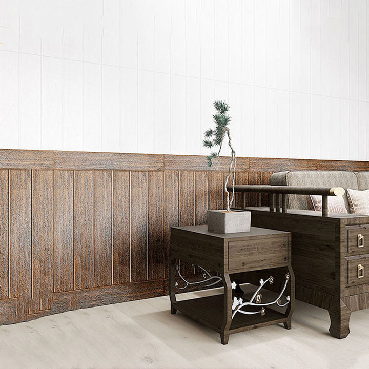 BowLift | Modern Wall Paneling Peel and Stick Wood Look Design Rectangular Wall Paneling