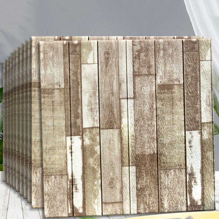 BowLift | Modern Wall Paneling Peel and Stick Wood Look Design Rectangular Wall Paneling