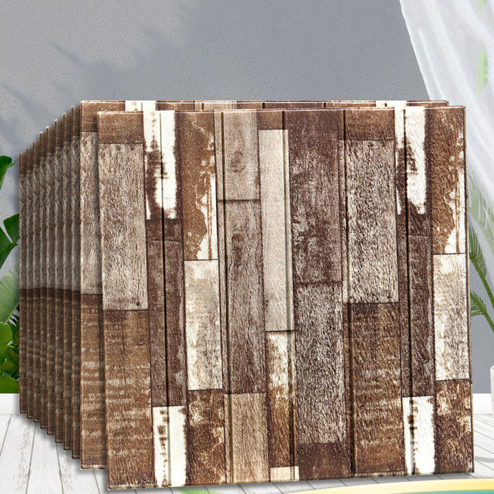 BowLift | Modern Wall Paneling Peel and Stick Wood Look Design Rectangular Wall Paneling