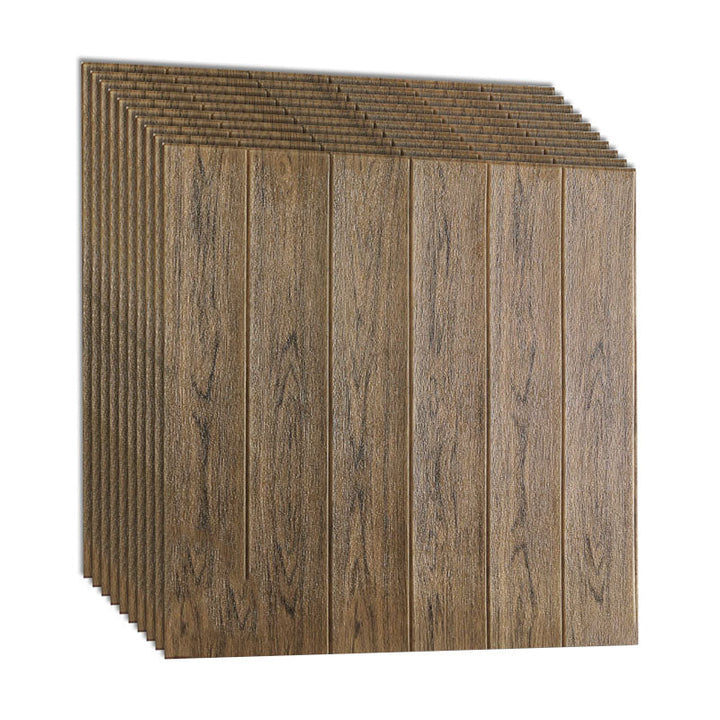 BowLift | Modern Wall Paneling Peel and Stick Wood Look Design Rectangular Wall Paneling