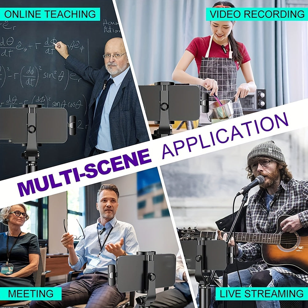 BowLift | Wireless Lavalier Microphone for Video Recordings and Livestreaming – Compact Design with High Sound Quality and USB-C Connection