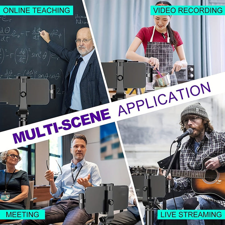 BowLift | Wireless Lavalier Microphone for Video Recordings and Livestreaming – Compact Design with High Sound Quality and USB-C Connection