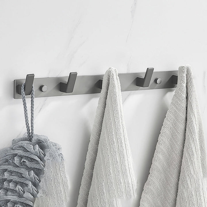 BowLift | Modern Chrome Bathroom Accessories Set Aluminum Bathroom Fittings Set