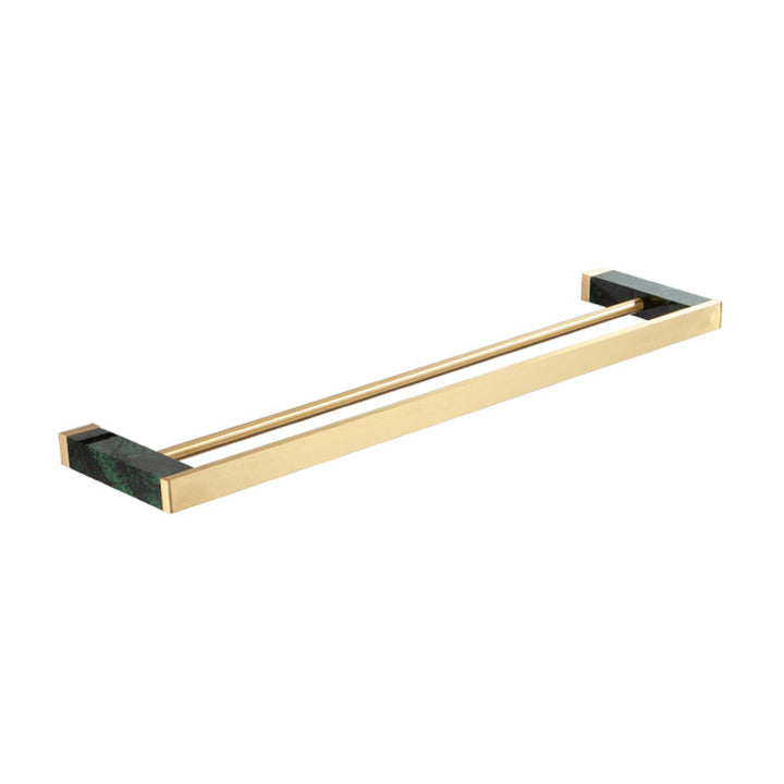 BowLift | Golden Bath Hardware Set Brass & Marble Bathroom Accessories Set