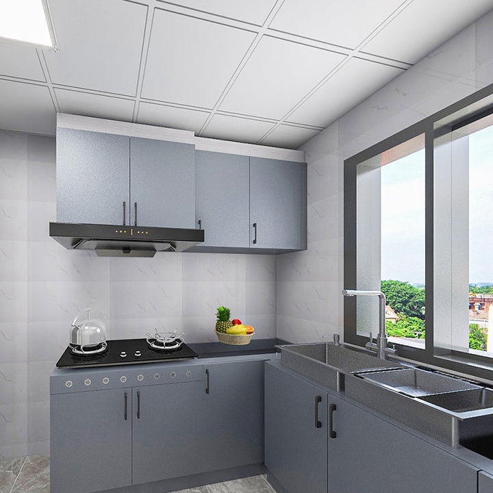 BowLift | 12" X 23" PVC rectangular Peel and Stick wall tile kitchen and bath backsplash
