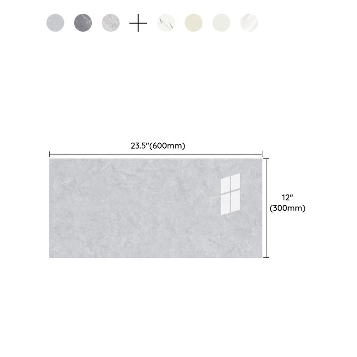 BowLift | 12" X 23" PVC rectangular Peel and Stick wall tile kitchen and bath backsplash