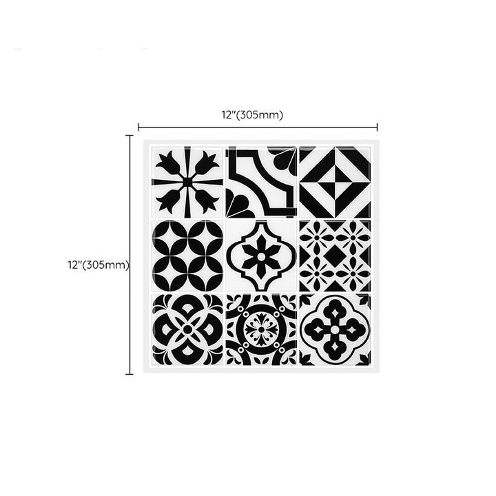 BowLift | Mosaic tiles for peeling and sticking Modern style wallpaper with square shape