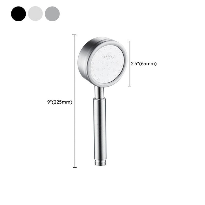 BowLift | Metal Handheld Showerhead Modern Solid Color Round Showerheads