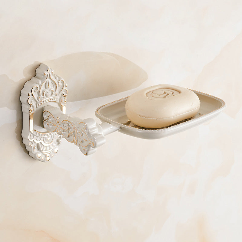 BowLift | Traditional Bath Accessories Set White Bathroom Accessories Hardware Set
