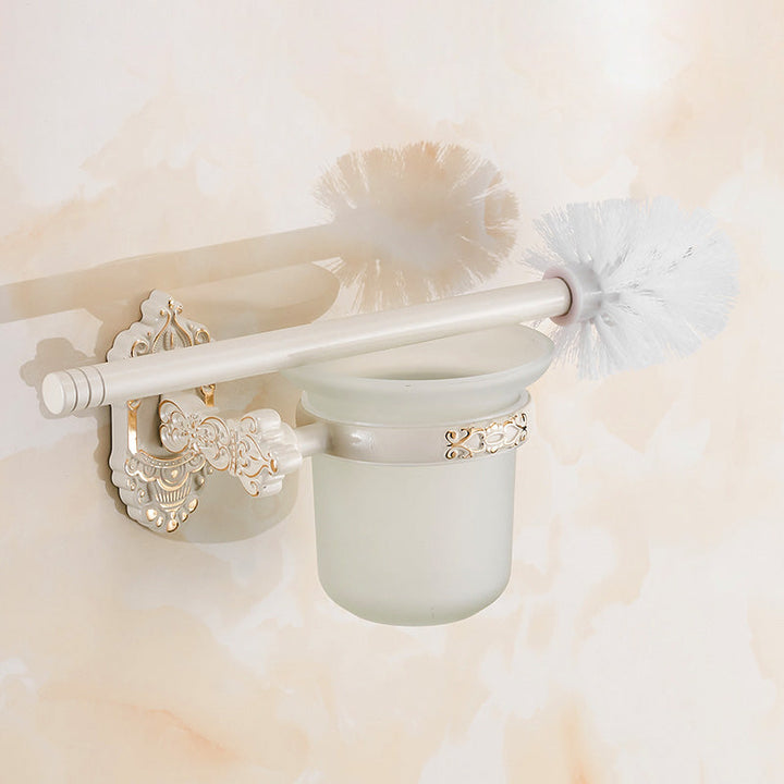 BowLift | Traditional Bath Accessories Set White Bathroom Accessories Hardware Set