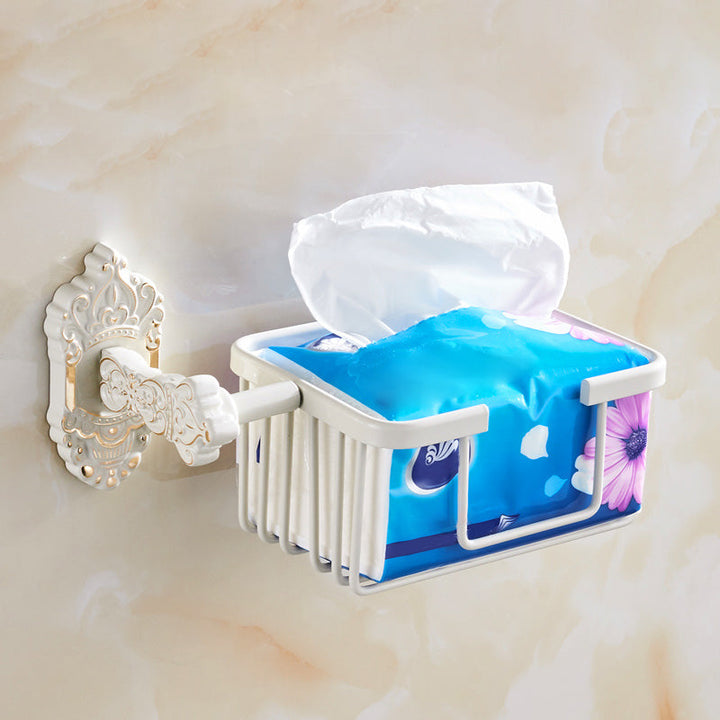 BowLift | Traditional Bath Accessories Set White Bathroom Accessories Hardware Set