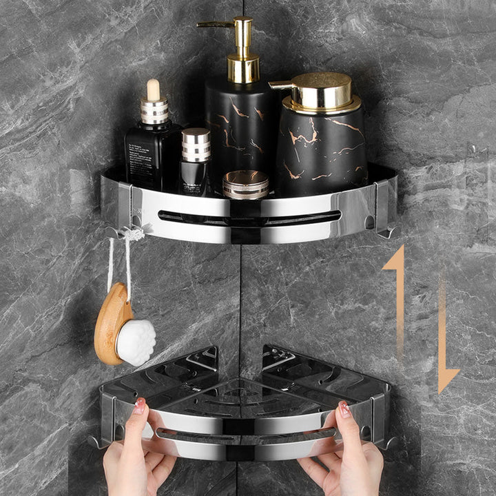 BowLift | Modern Bathroom Accessories Set Silver Bathroom Accessories Hardware Set