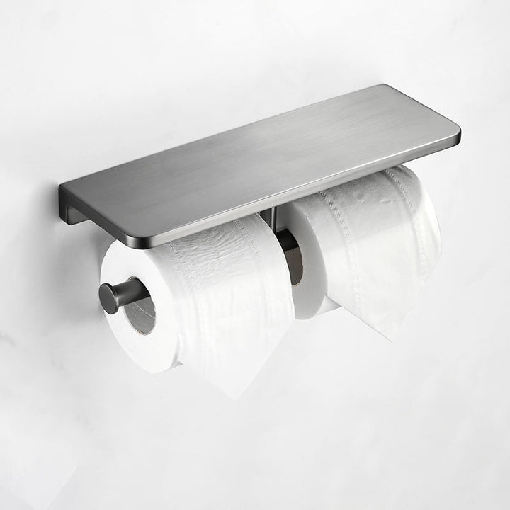 BowLift | Matte Gray Bathroom Set Metal Bathroom Accessories Hardware Set