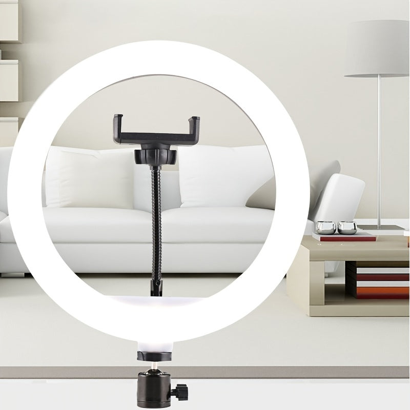 BowLift | 10-Inch LED Ring Light with Adjustable Stand and Phone Holder - Ideal for Makeup, Photography, and Vlogging