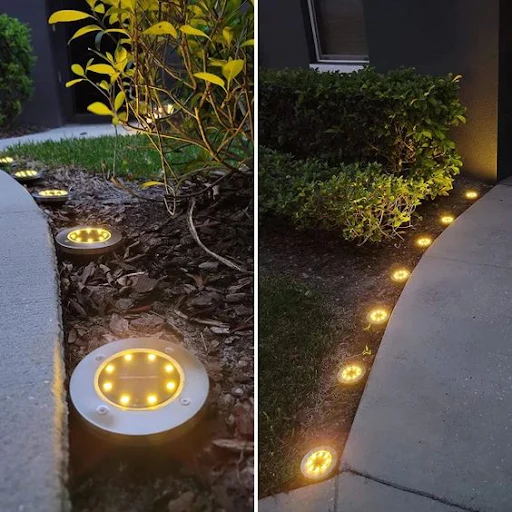 Solar-Glowing Lights | Wireless LED Garden Lamp | Bowlift