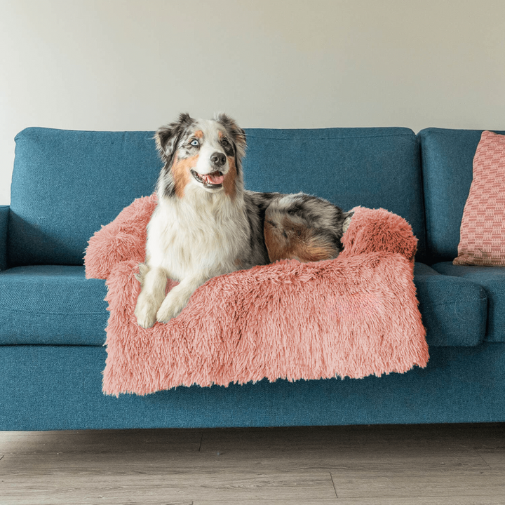 BowLift | Water Repellent Dog Bed Protection with Soft Vegan Fur – Non-slip, Comfortable, Suitable for All Dog Sizes