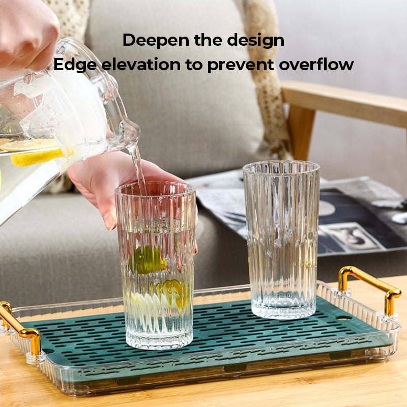 Light Luxury Draining Tea Tray | Bowlift