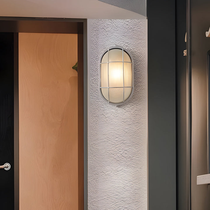 RetroGlow – Industrial Wall Light for Outdoors | Bowlift