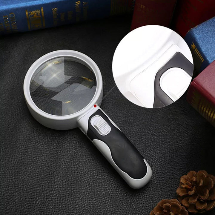 BowLift | 20X  magnifying glass with LED light