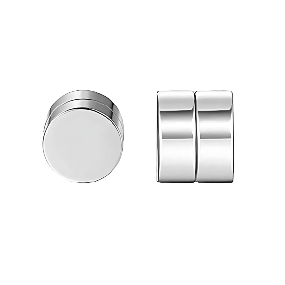 Premium Unisex Magnetic Crystal Design Stud Earrings Bowlift