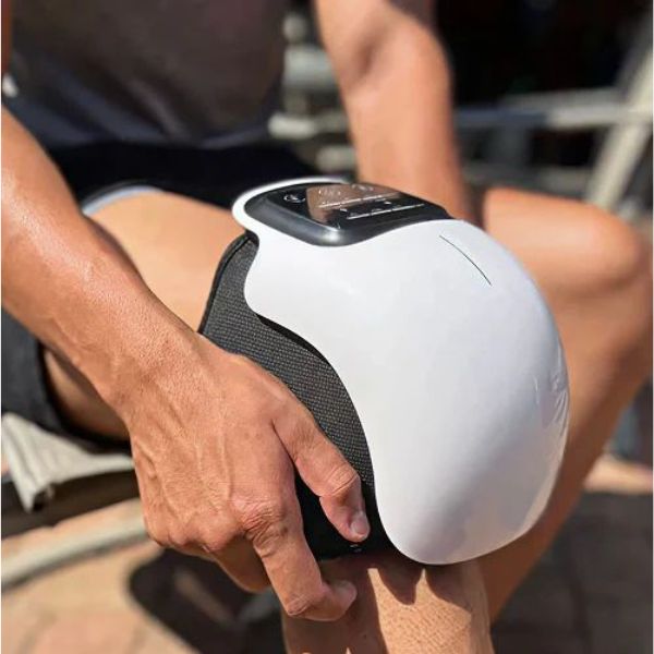 BowLift | Knee Massager with Red Light Therapy for Pain Relief and Muscle Recovery