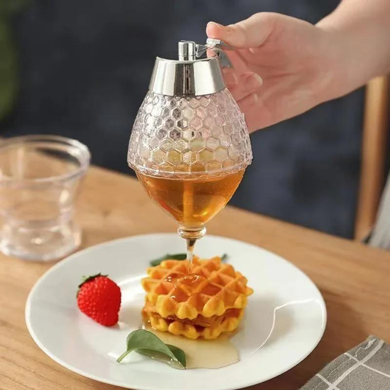 HoneySaver – Elegante en Praktische Honingdispenser Bowlift