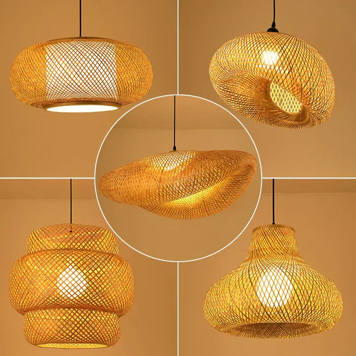 RayaLicht – Handmade Rattan Pendant Lamp for Your Interior Bowlift
