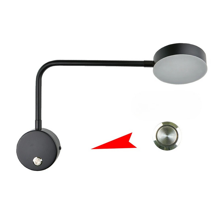 NordicGlow - Adjustable LED Wall Lamp for Modern Interior Bowlift