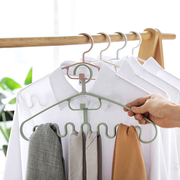 BowLift | Japanese Space-Saving Wavy Cloth Hanger