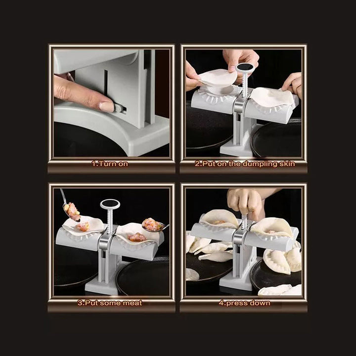 BowLift | HOUSEHOLD DOUBLE HEAD AUTOMATIC DUMPLING MAKER MOULD