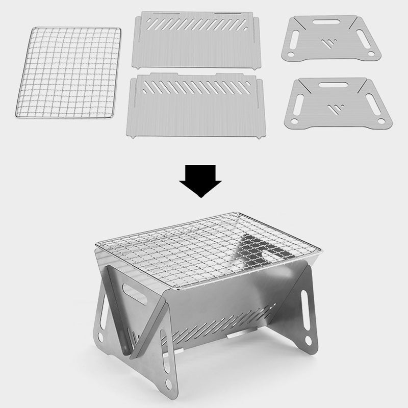 BowLift | Stainless steel foldable grill